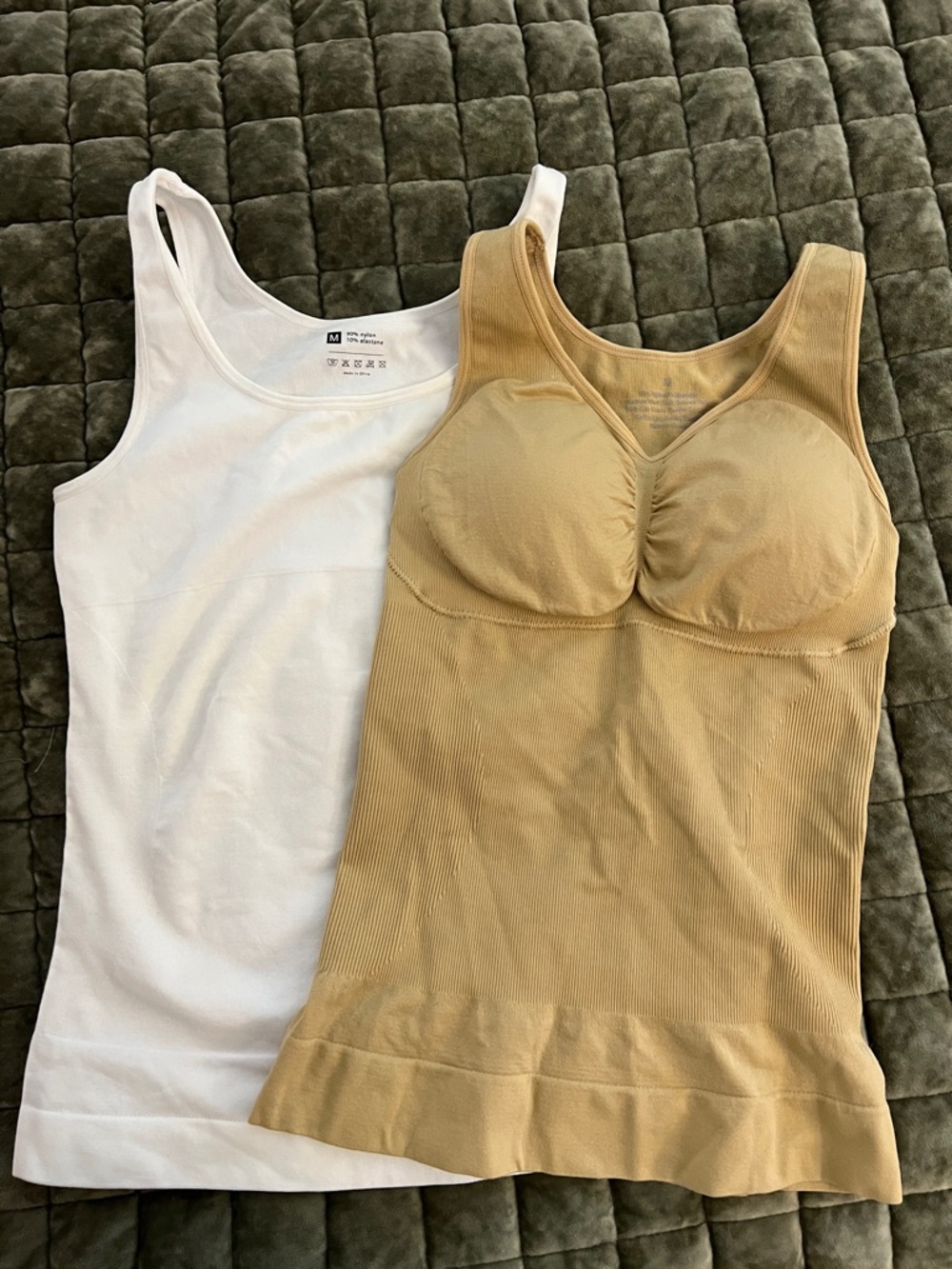 NWOT 2 Tummy Slimming Tanks Medium